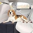 MSR IMPORTS Dog Car Seat Extender - Safer More Comfortable Back Seat Platform with Storage
