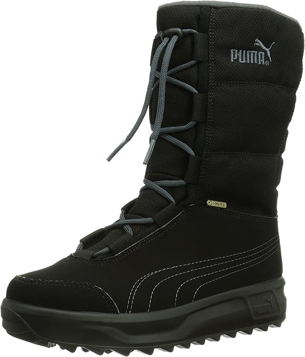 PUMA Borrasca III GTX Jr Schneestiefel, Schwarz (Black-Turbulence-Bronze 04), 38 EU: Amazon.de 