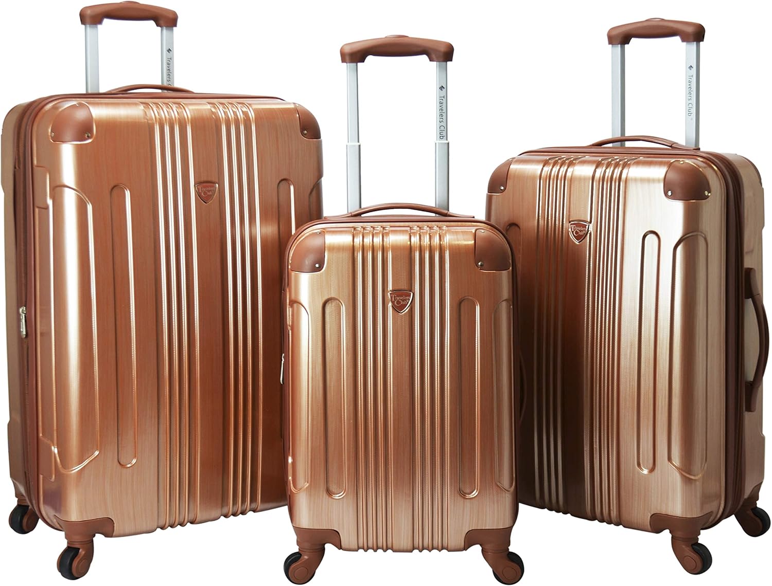 Travelers Club 3 PC Set Luggage Sets