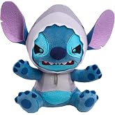 Disney Stitch Goes Wild Small Plush - Stitch Shark | Soft Collectible Plush Stuffed Animal Toy, Wild Details, Cute &amp; Fluffy, For Kids, Stocking Stuffers, Gifts, Presents,
