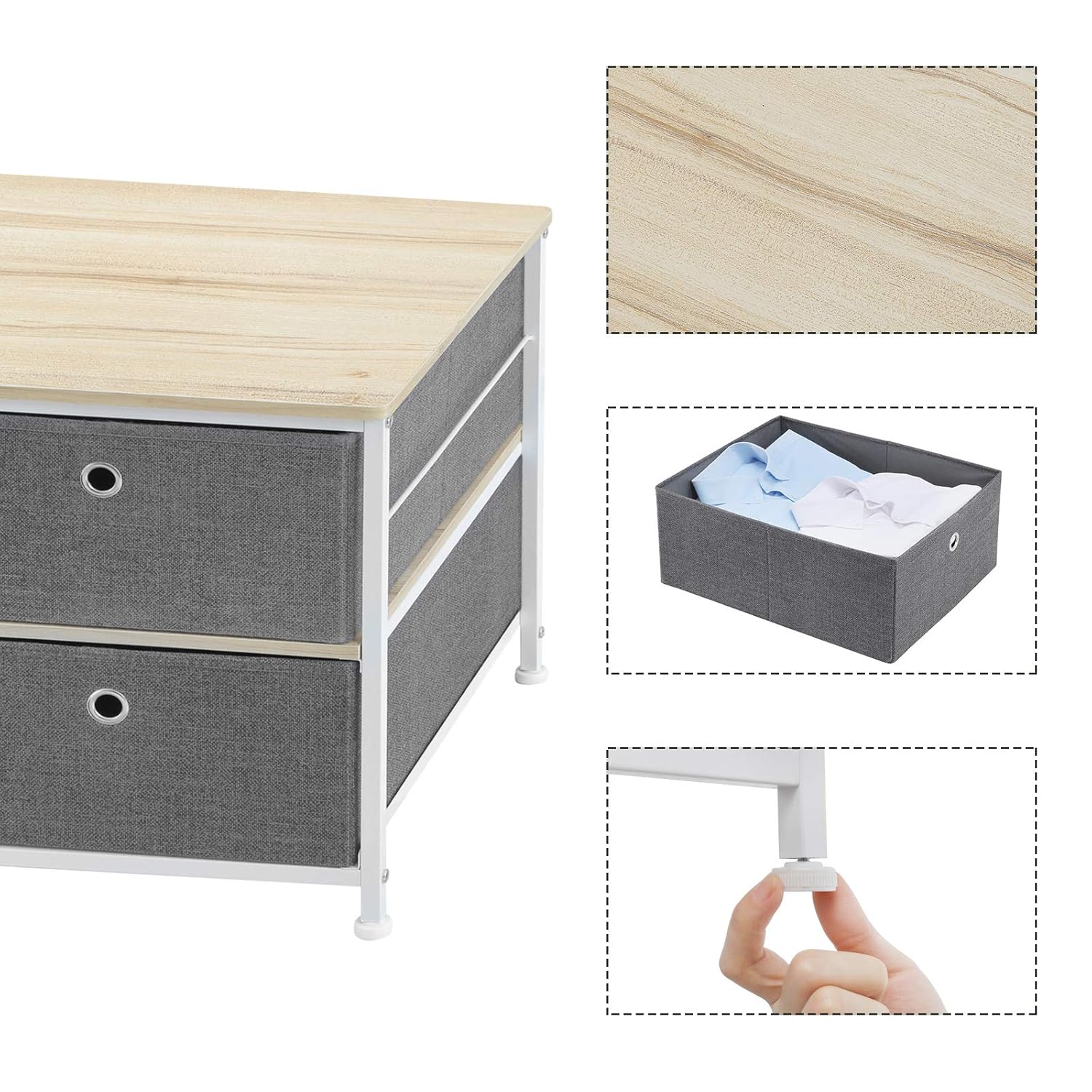 Almacenamiento y organización SONGMICS Armario de Almacenamiento