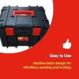 Amtech Lockable Storage Case 22L with Internal Trays Durable Case view 6