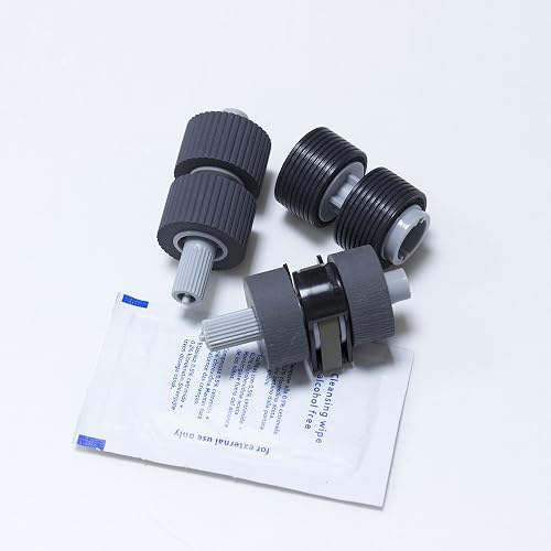 2-Pack Brake Roller Tires For Fujitsu Fi-6670, Fi-6770, Fi-6750s Scanners 9 thumbnail image