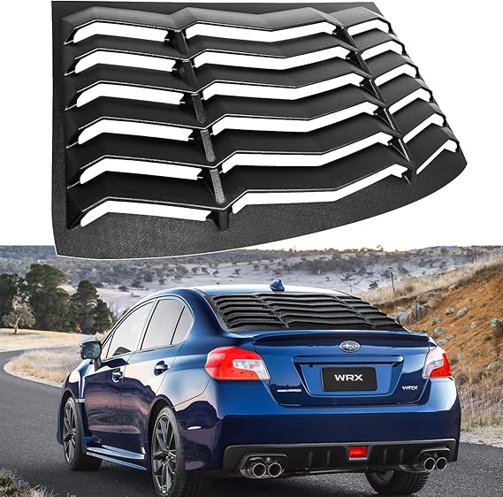 Rear Window Louver for 20152019 Subaru WRX, Crosstrek, STI