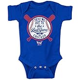 Take Me Out to The Ball Game Baby Apparel for Baseball Fans (NB-7T)