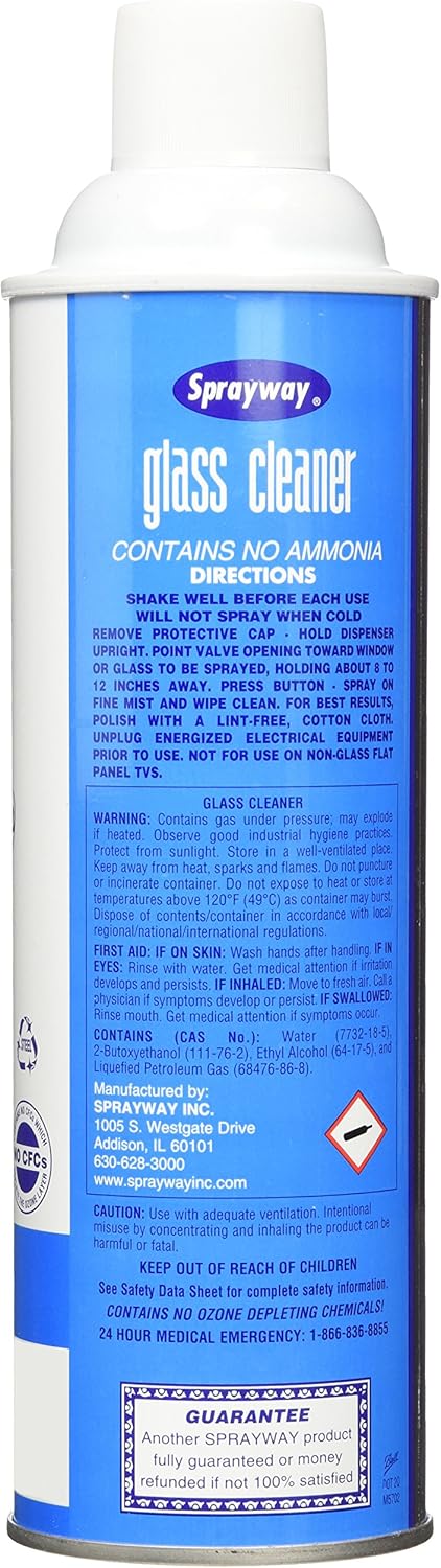 SprayWay SW050-12 Glass Cleaner, 19 oz, Pack of 12: Automotive