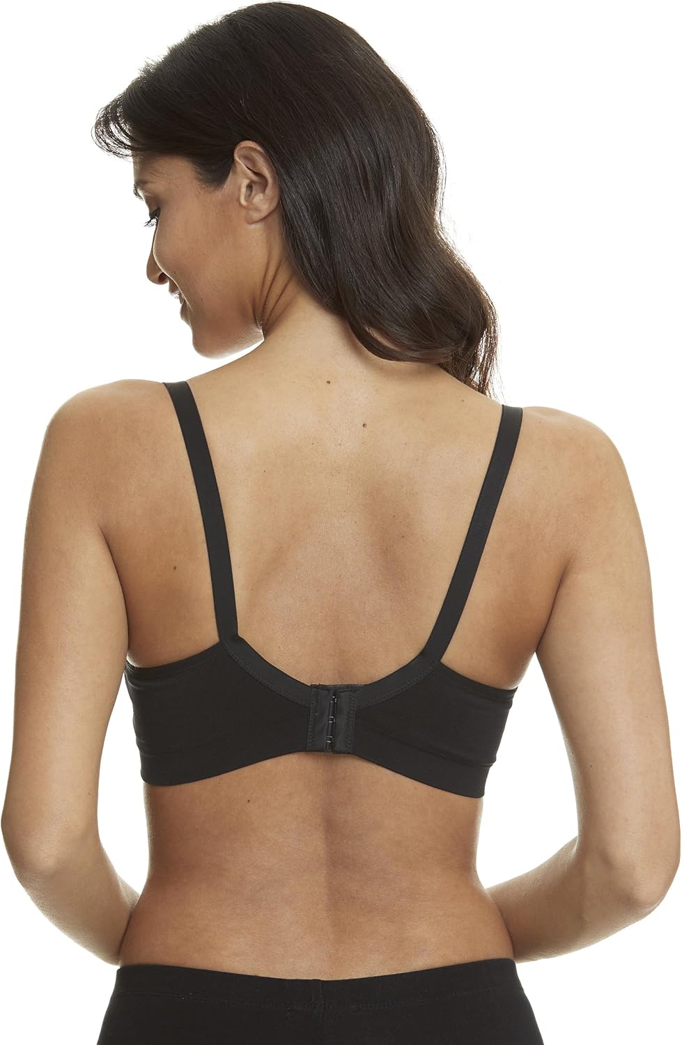 HOFISH 3 Pack Seamless Clip Down Deep V Neck Push Up Nursing Bra Maternity Bras 3PACK Inlcuding Extenders & Clips at  Women’s Clothing store