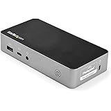 StarTech.com USB-C Dock - Dual Monitor 1080p HDMI Laptop Docking Station - 60W Power Delivery - 1x USB-C, 3x USB-A, Ethernet 