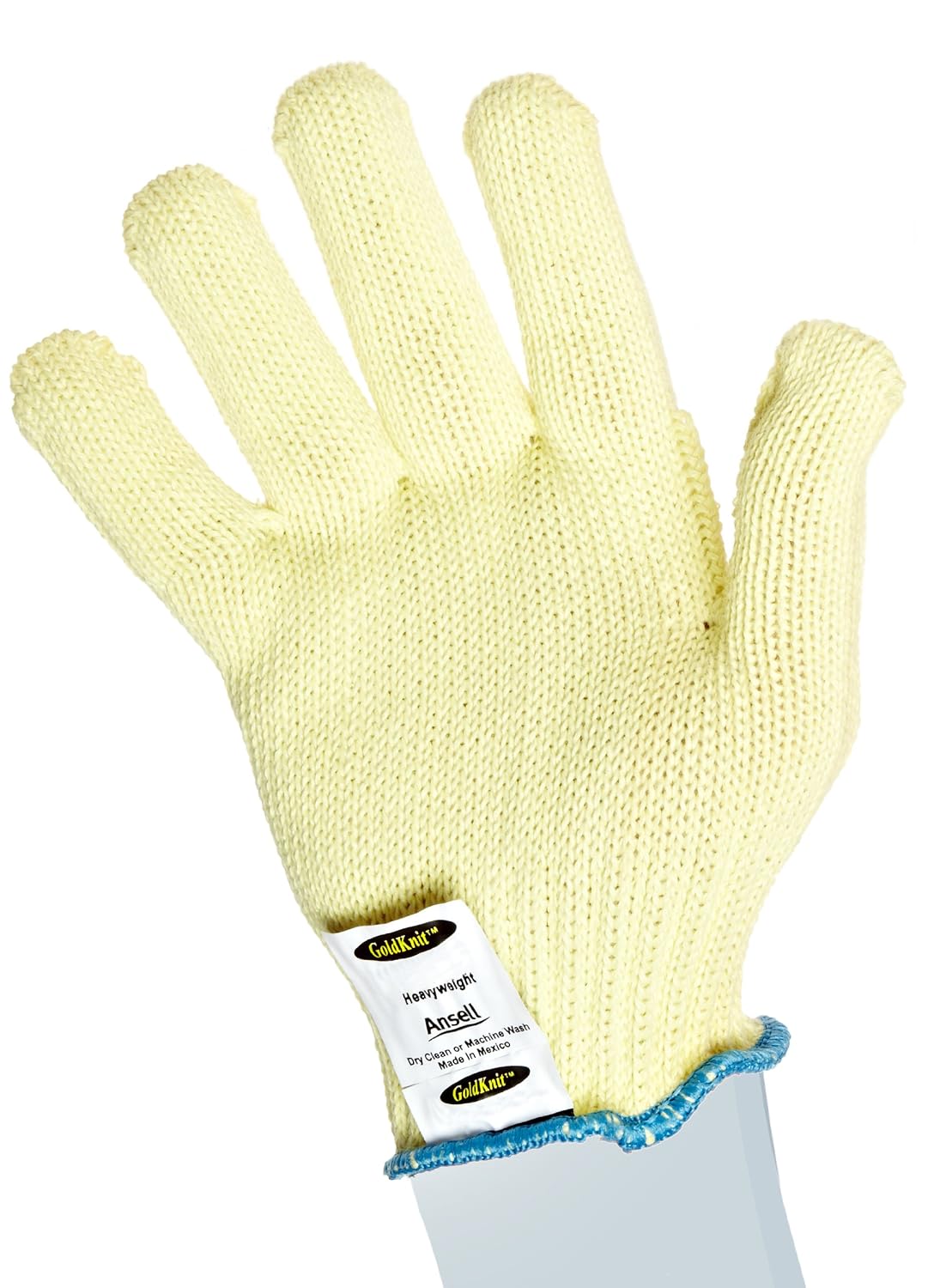 Ansell HyFlex 70-225 Safety Work Gloves, Cut Resistant, Mechanical Protection, Industrial PPE, Yellow, Size S (12 Pairs) - Image 3