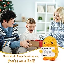 MBL Inspirational Crochet Positive Duck