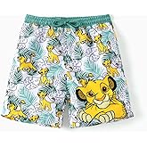 Disney Stitch Spiderman Cars Winnie Toy Story Boy Swim Trunks UPF 50+Swim Shorts Compression Liner & Quick-Dry &Pockets 2-13Y