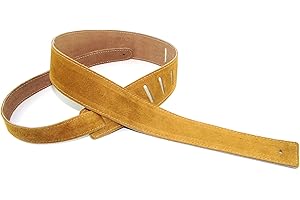 Perri's Leathers P20S-200 2-Inch Soft Suede Guitar Strap