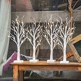 Eambrite Set of 4 Twig Trees with Lights 60 cm Battery Operated Indoor Decor view 8