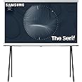 SAMSUNG 43-Inch Class The Serif LS01B Series - QLED 4K, I-Shaped Design, Anti-Reflection Matte Display, -Portable Easel -Stan