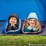 Trail Kids Sleeping Bag 200gsm Mini Envelope 2 Season 160cm x 65cm view 2