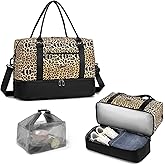COSCOOA For Spirit Airlines Personal Item Travel Bag 18x14x8 inch Underseat with Wet Pocket & Shoe Compartment & Tsa Approved Toiletry Bag