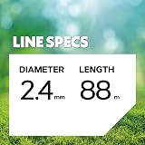 Oregon Yellow Round 2.4mm Strimmer Line 88m Professional Heavy Duty Nylon view 2