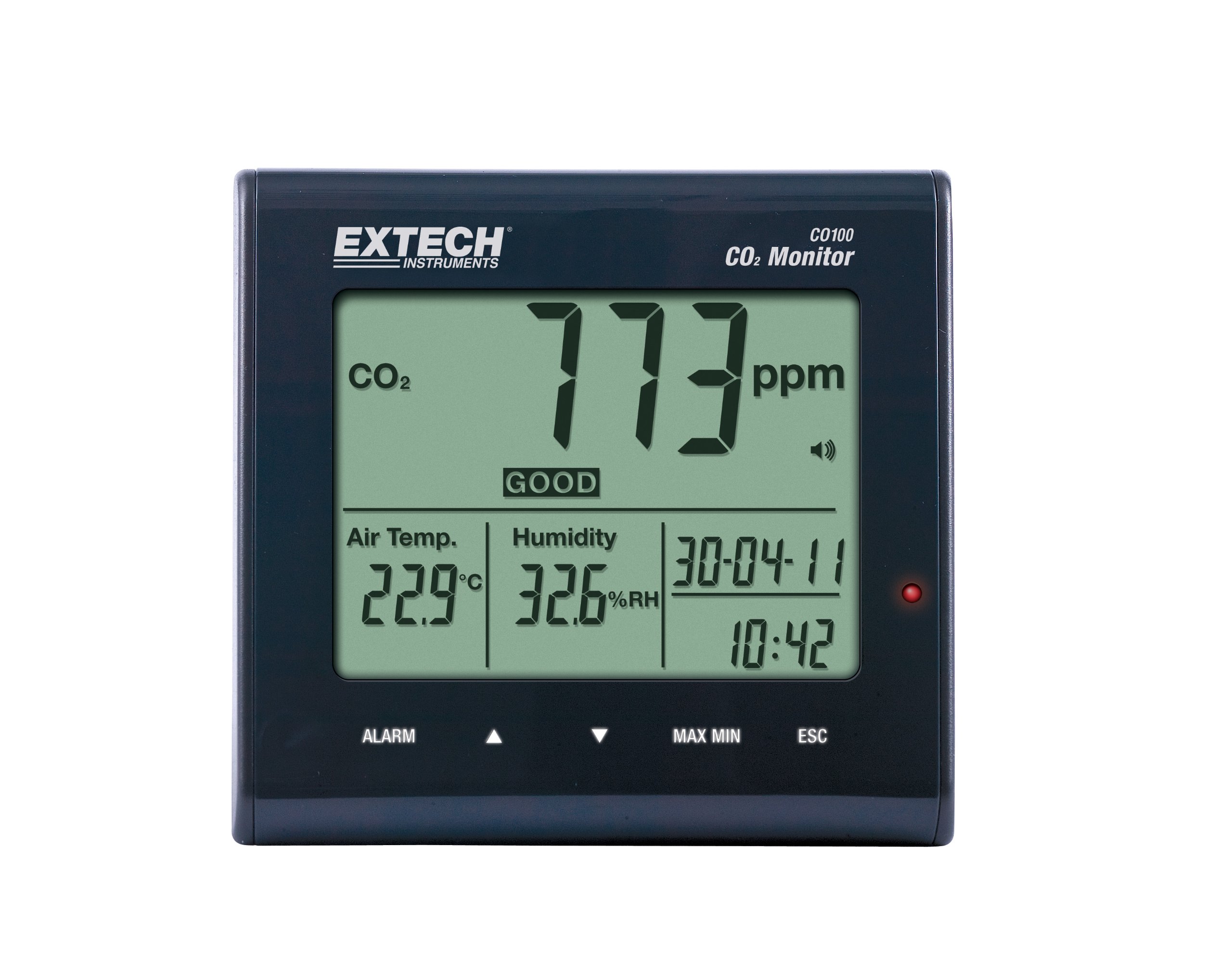 Extech Co100 Appareil de Surveillance de Teneur CO2