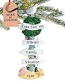 Personalized Beach Ornament 2025 | Free 24h