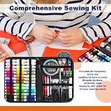 JUNING Travel Sewing Kit Portable Accessories for Adults Beginners XL-42 view 5