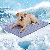 Cooling Mat for Large Dogs, Q-Max>0.46 - Self-Cooling Dog Bed with Arc-Chill Technology,Washable Dog Cooling Mat for Small &amp; Medium Dogs, Indoor Outdoor Kennel Floor Use (36" x 24" - Large-Crate)