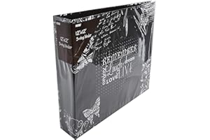 Pioneer Photo Albums T-12CHLK/R Classeur à 3 anneaux Motif tableau noir 30,5 x 30,5 cm