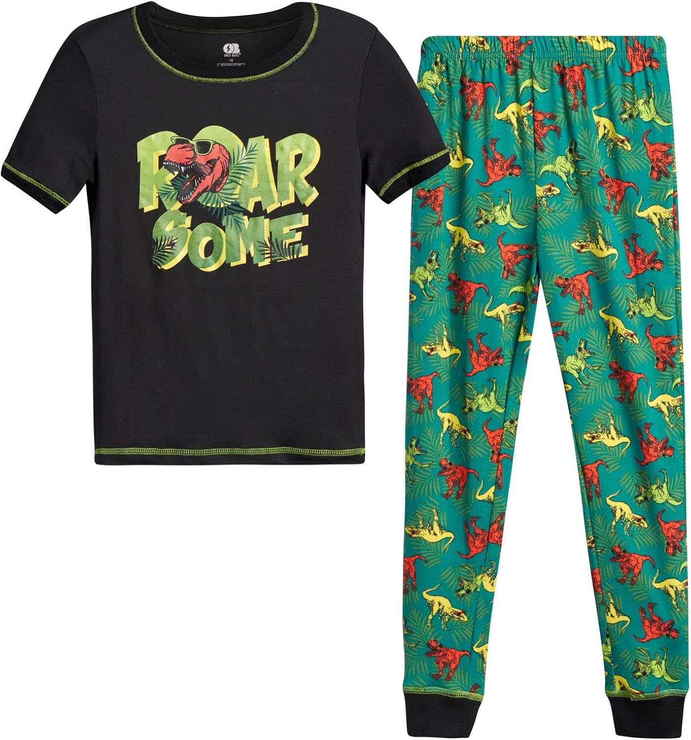 Only Boys Pajama Set Super Soft ShortSleeve TShirt and