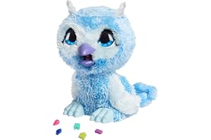 Just Play furReal Lil Wilds Owlen The Owl Interactive Toy with Sounds, 6-Pieces, Kids Toys for Ages 4 Up