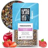 Tiesta Tea Pomegranatopia, Loose Leaf Mixed-Berry Pomegranate Tea, 1.5oz | White Tea, Low-Caffeine Blend, Hot &amp; Iced, 1.5 Ounce Resealable Pouch, Brews Up to 25 Cups
