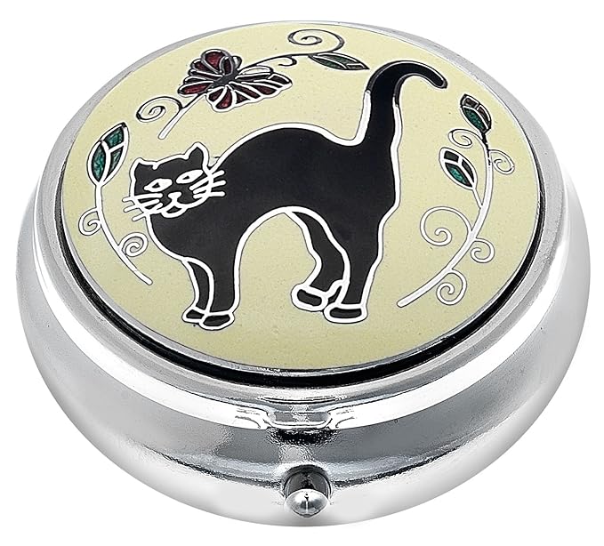 Pill Box in a Cat Design. Amazon.co.uk Kitchen & Home