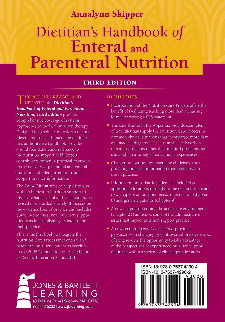 DIETITIAN HANDBOOK OF ENTERAL AND PARENTERAL NUTRITION PDF