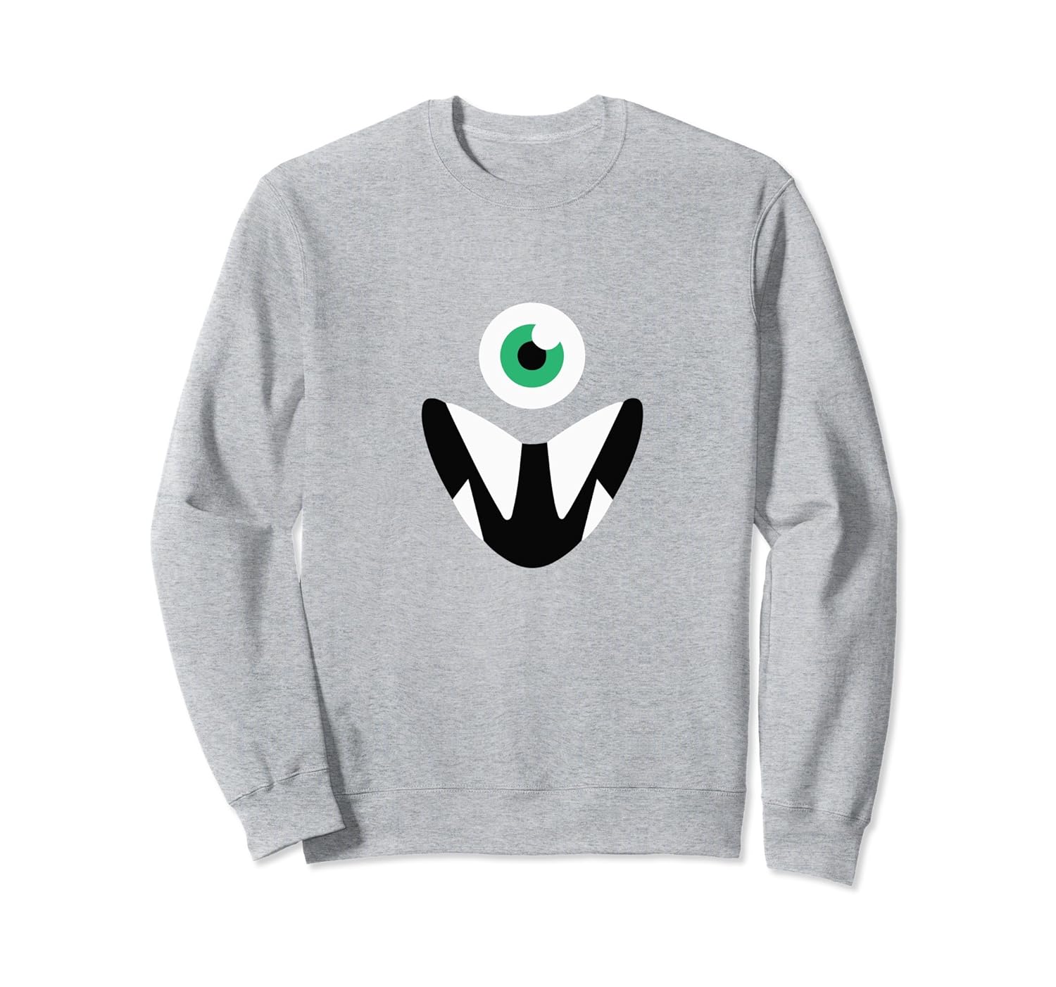 Monster Face Halloween Sweatshirt- TPT