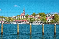 Umsufa Flensburg Port Church Germany Jigsaw Puzzle