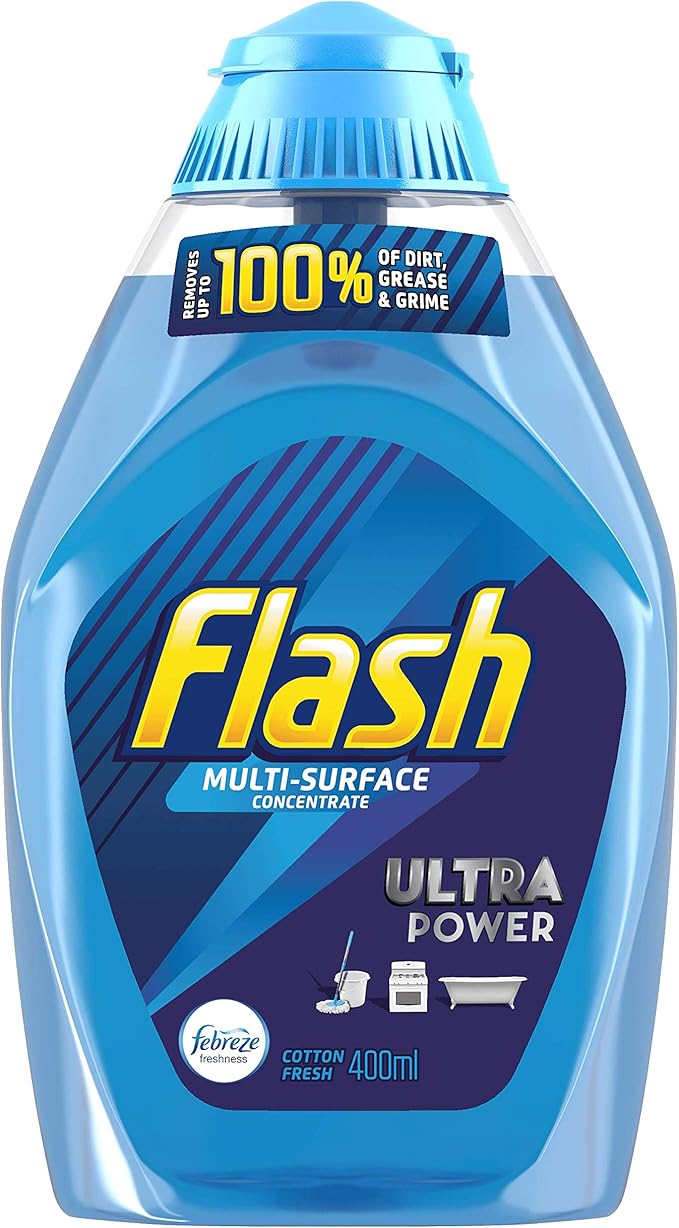 Flash Ultra Power Liquid Gel Multi Surface Cleaner with Cotton Fresh