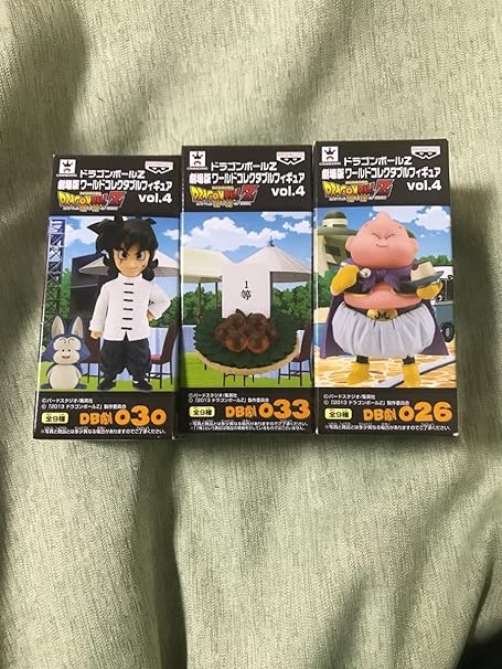 Amazon ドラゴンボール コレクタブル 劇場版 Vol 4 一等 ブウ ヤムチャ プーアル ドラゴンボール おもちゃ おもちゃ