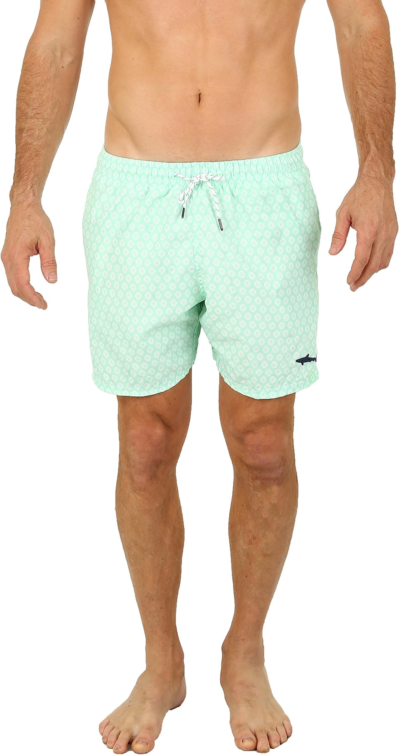 Men's Malibu Quick Dry Printed Short Swim Trunks