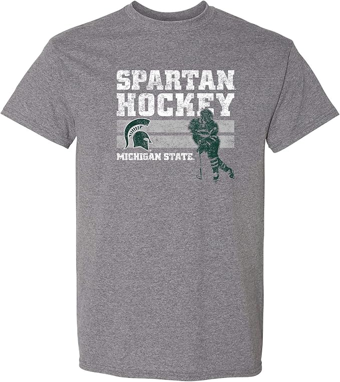 NCAA Retro Ice Hockey, Team Color T Shirt, College