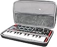 co2CREA Veranstalter Reise Lagerung Tragen Taschen Hülle für Akai Professional MPK Mini MKII Kompakter USB MIDI Keyboard & Pad Controller