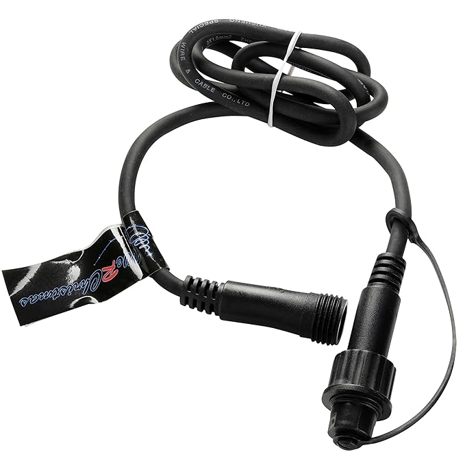 WeRChristmas Extension Cable for Connectable Lights with 2 Pin Male and