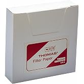 Thomas 6100-0700 Qualitative Filter Paper, 1.5 Micron, Grade, 7cm Diameter x 0.15mm Thick (Pack of 100)