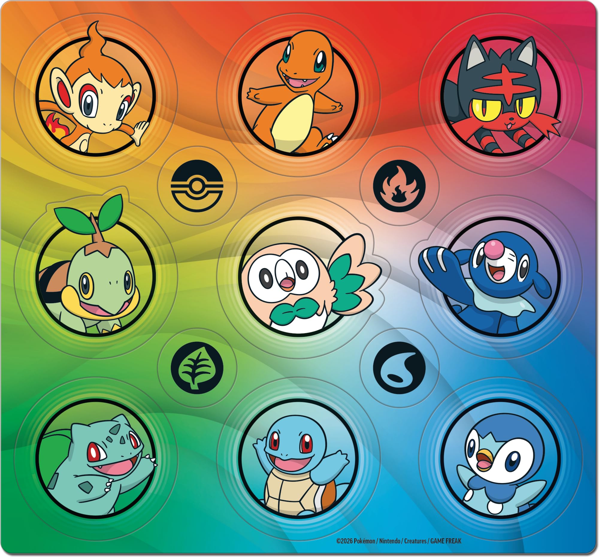 Pokémon-Sammelkartenspiel: Illustrations-Kollektion Erste Partner: Serie 1 (3 Promokarten, 2 Boosterpacks und 1 Stickerbogen) 3