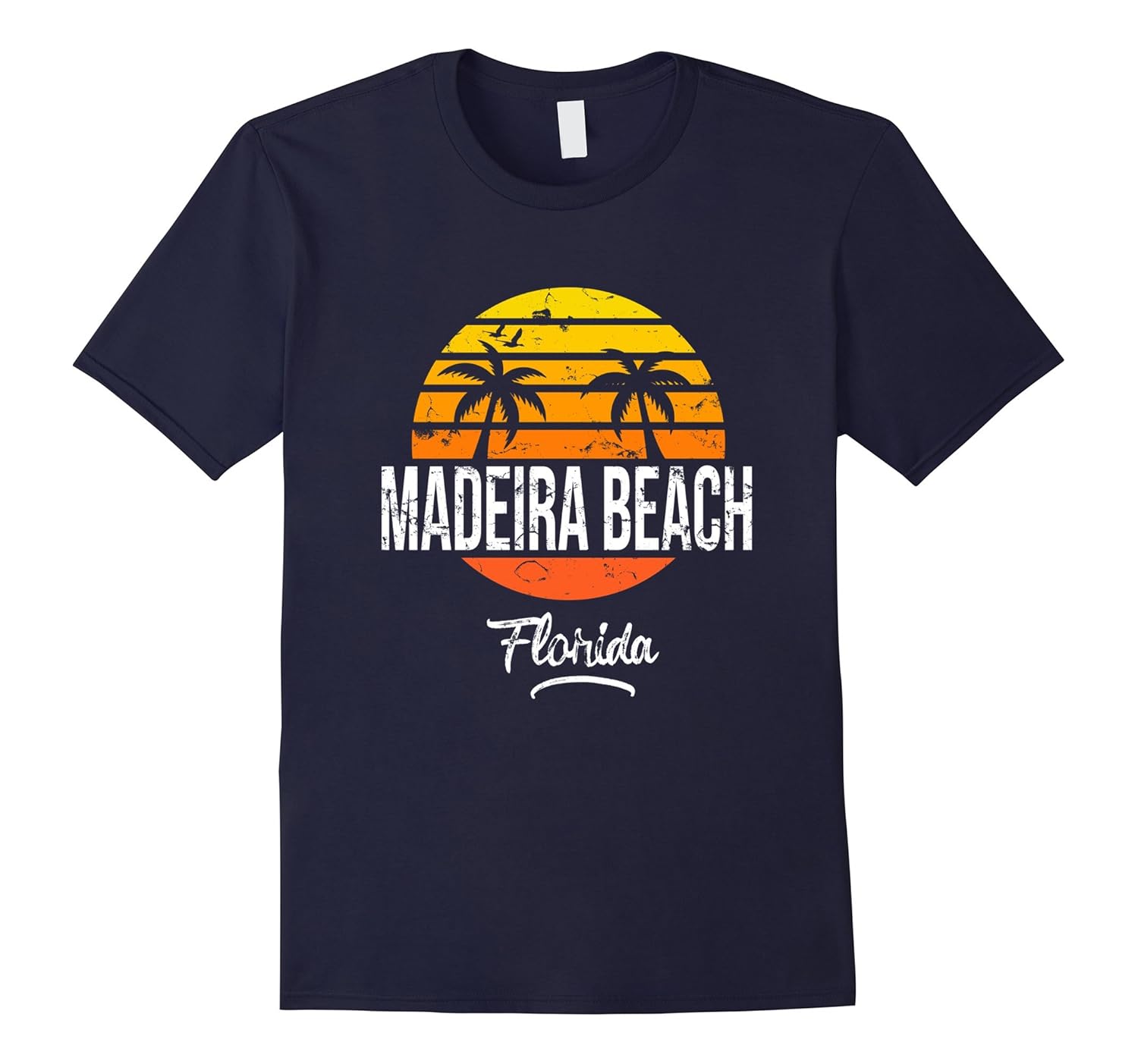 Madeira Beach Florida Vintage T Shirt Retro Beach Style-ANZ