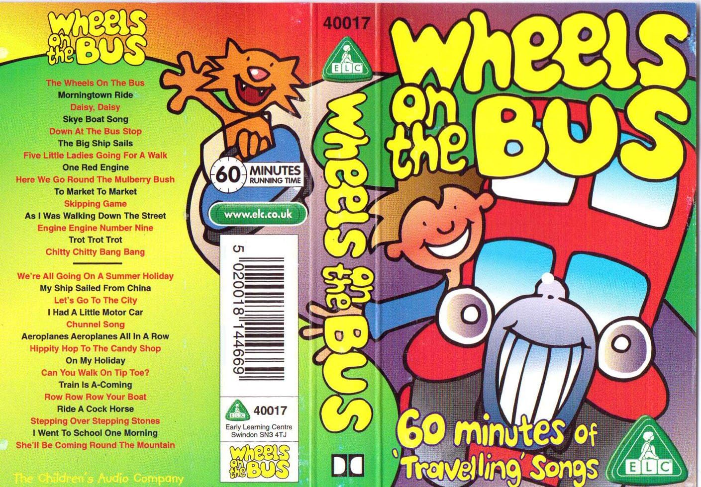 Wheels on the Bus 60 Minutes of Travelling Songs Amazon.co.uk CDs