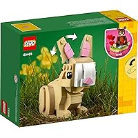 LEGO 40463 Easter Bunny Toy for Easter Crafts for Children, Ideal as an Easter Gift or Easter Decoration LEGO 40463 Easter Bunny Toy for Easter Crafts for Children, Ideal as an Easter Gift or Easter Decoration