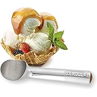 Zeroll 1020 Original Ice Cream Unique Liquid Filled Heat Conductive Handle Simple One Piece Aluminum Design Easy Release 40 S