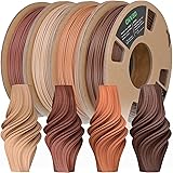 OVV3D Wood 3D Printer Filament Bundle - Wood PLA