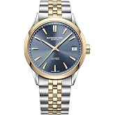 RAYMOND WEIL Classic Two-Tone Blue Dial Automatic Date Watch For Men