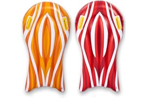 Joyin Pack of 2 Inflatable Boards for Swimming, Children's Swimming Pool, Swimming Learning Water Boards, Bodyboard, Children