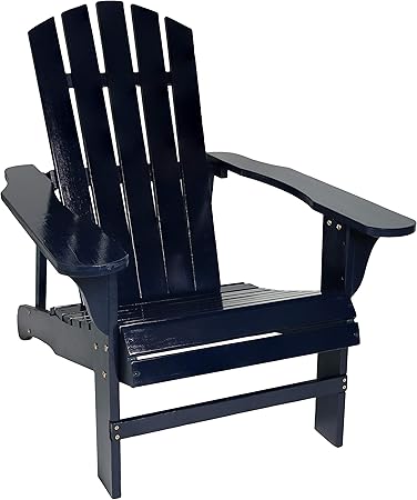 Amazon Com Sunnydaze Classic Outdoor Wooden Adirondack Patio