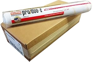 Wooster Brush RR642 18 inch Pro/Doo-Z 3/8 inch Nap Roller Cover - Pack of 6